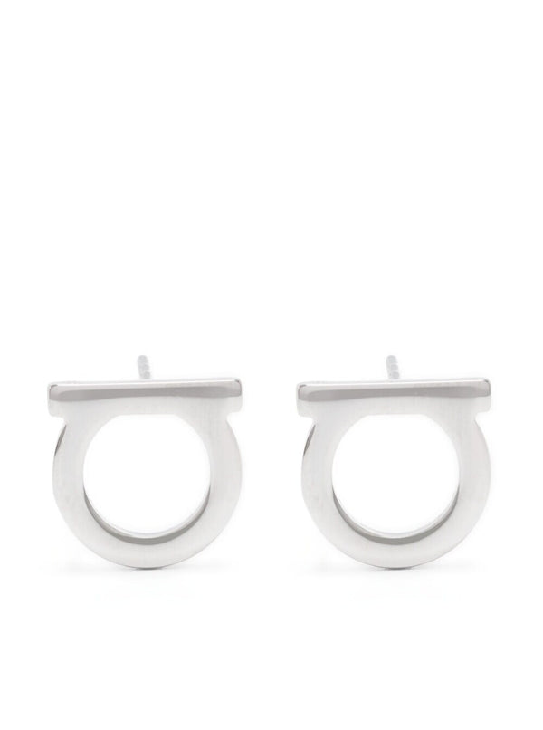 Earrings Gancini Silver-Coloured Brass Metallic