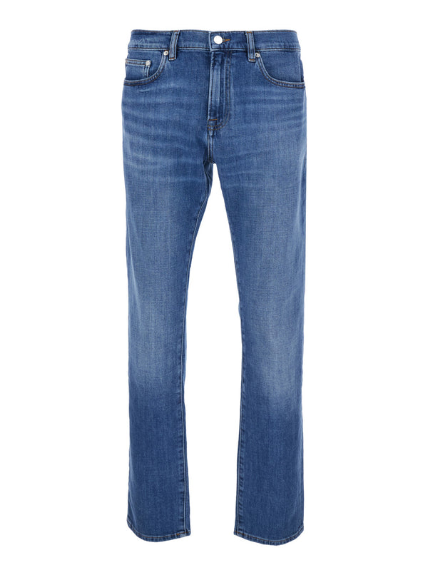 Jeans Lhomme Slim Blue Cotton