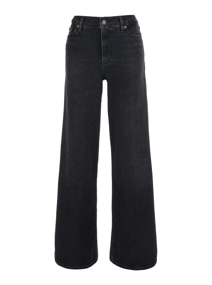 Jeans Le Slim Palazzo Black Cotton
