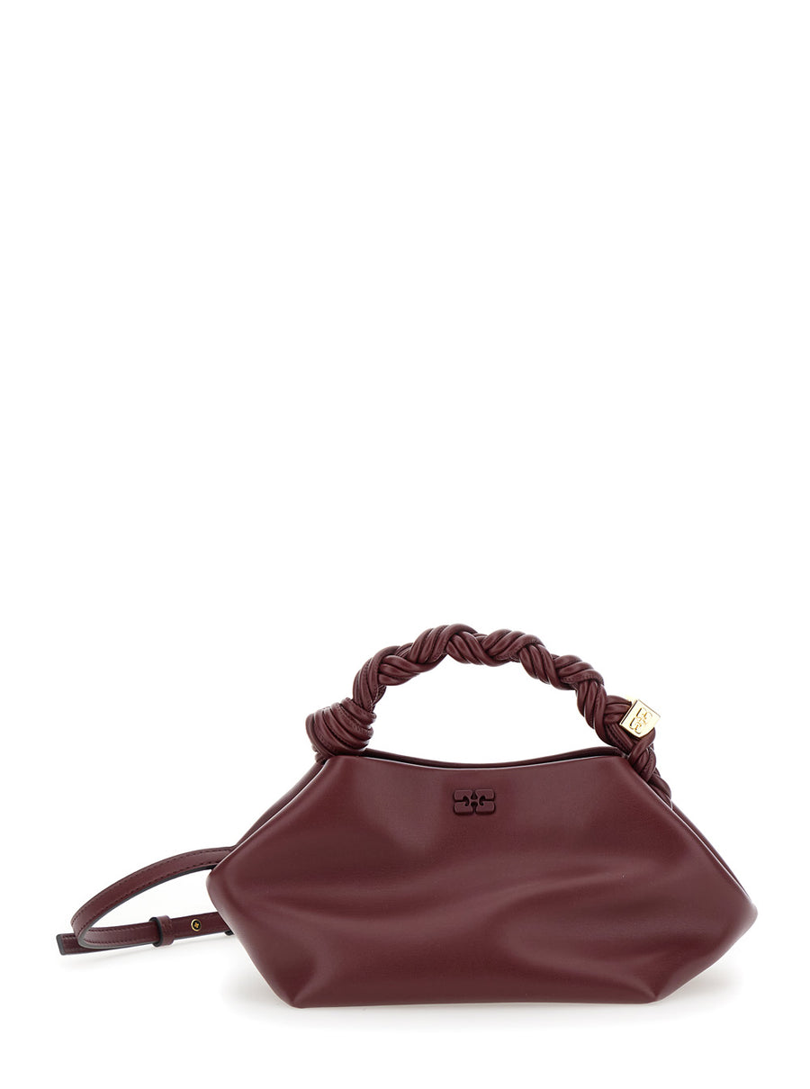 Handbag Bou Piccola Red Leather Smooth Handbags