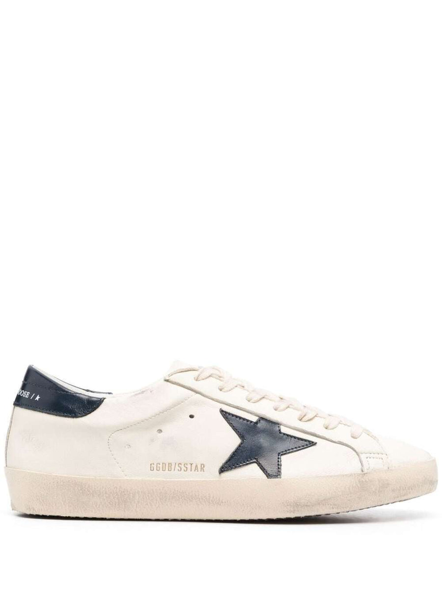 Low Sneakers Super-Star White Leather Ovine Trainers