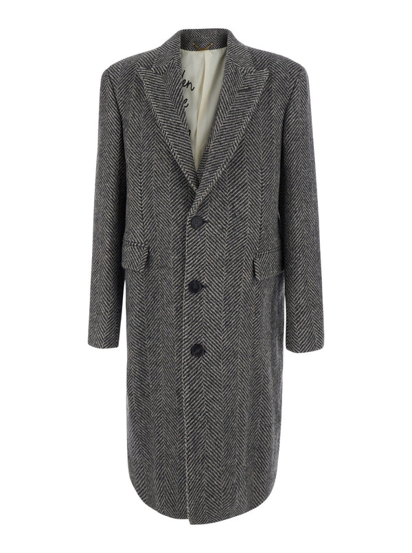 Coat Resca Green Virgin Wool