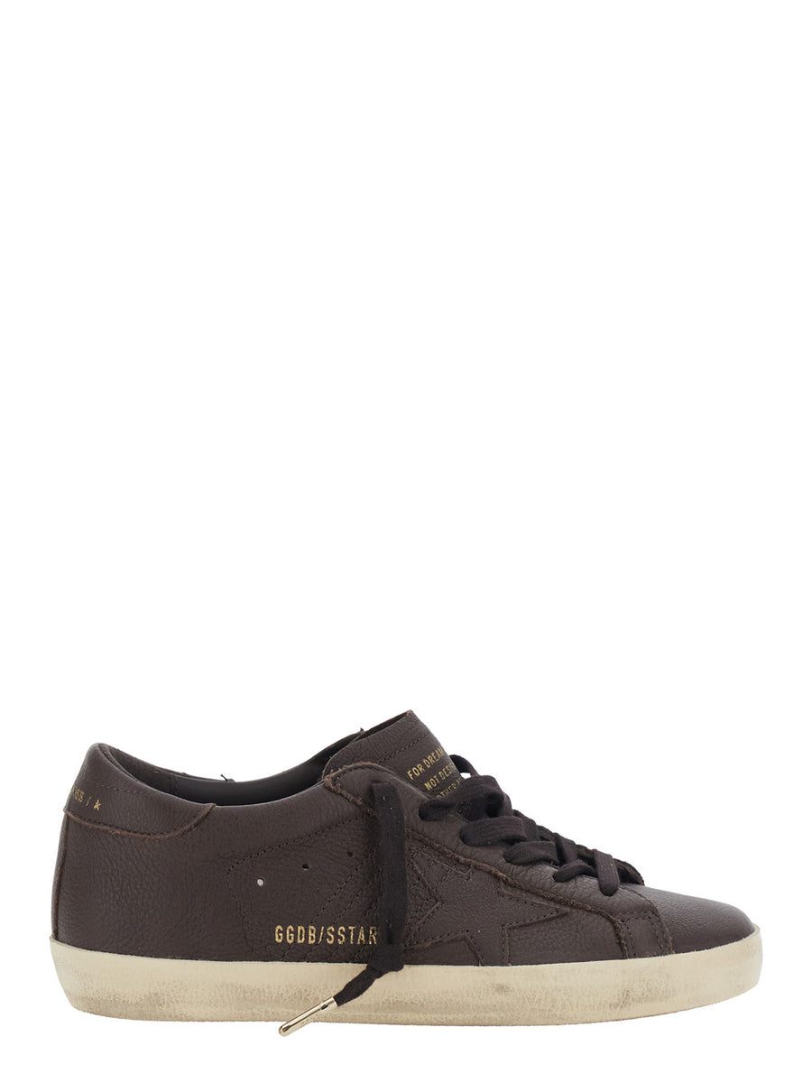 Sneakers Superstar Brown Leather Trainers