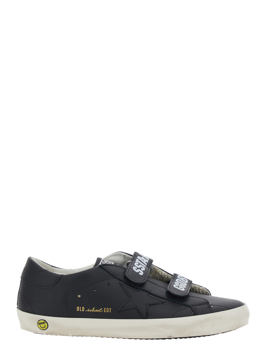Sneakers Old School Leather Black Trainers