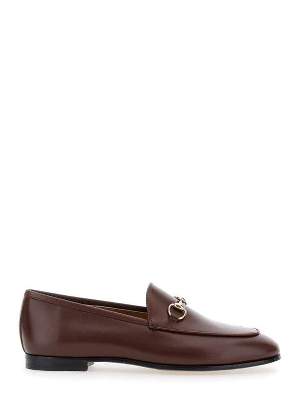 Loafers Jordan Brown Leather Calfskin