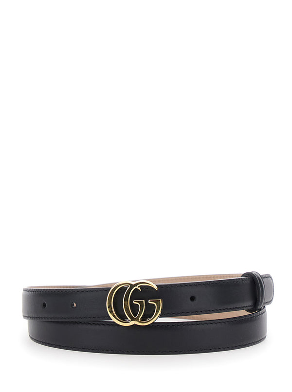 Leather Belt, Black