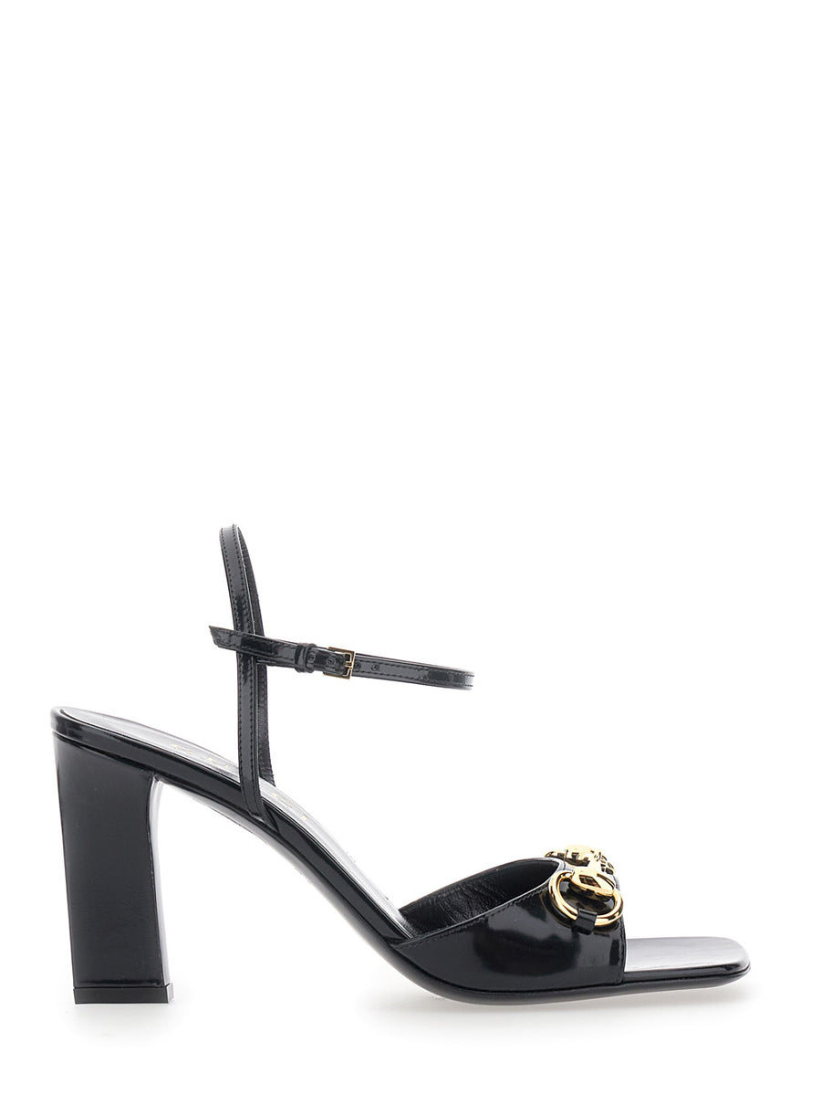 Sandals Signora Black Leather