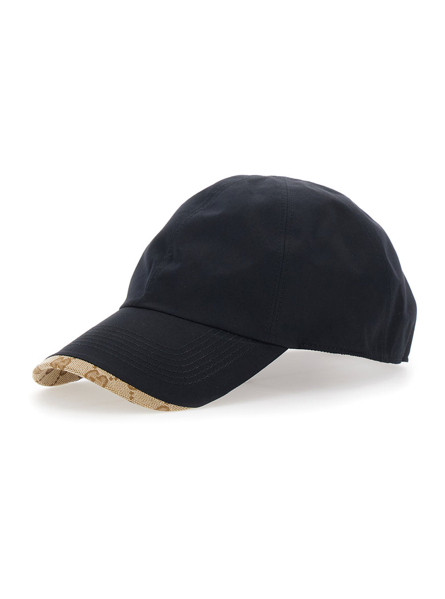 Baseball Hat Black Cotton
