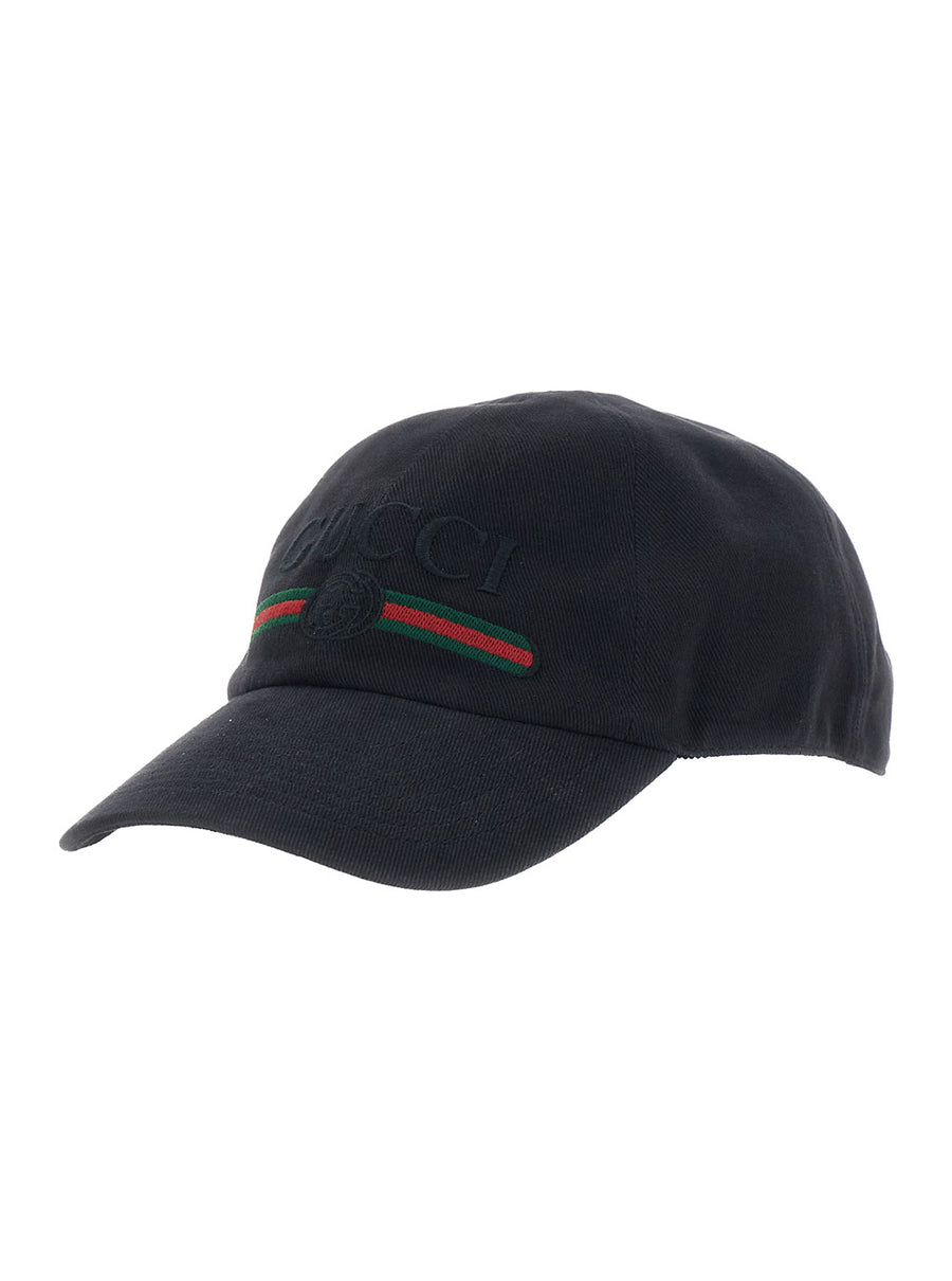 Hat Black Cotton