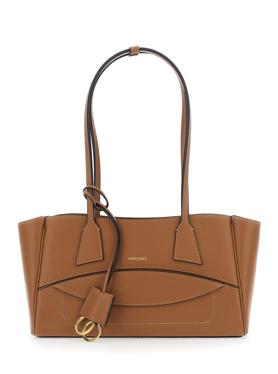 Shoulder Bag Brown Leather