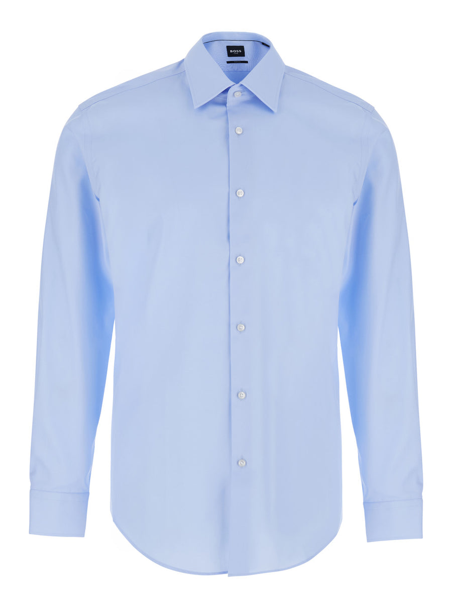 Shirt Hank Light Blue Cotton