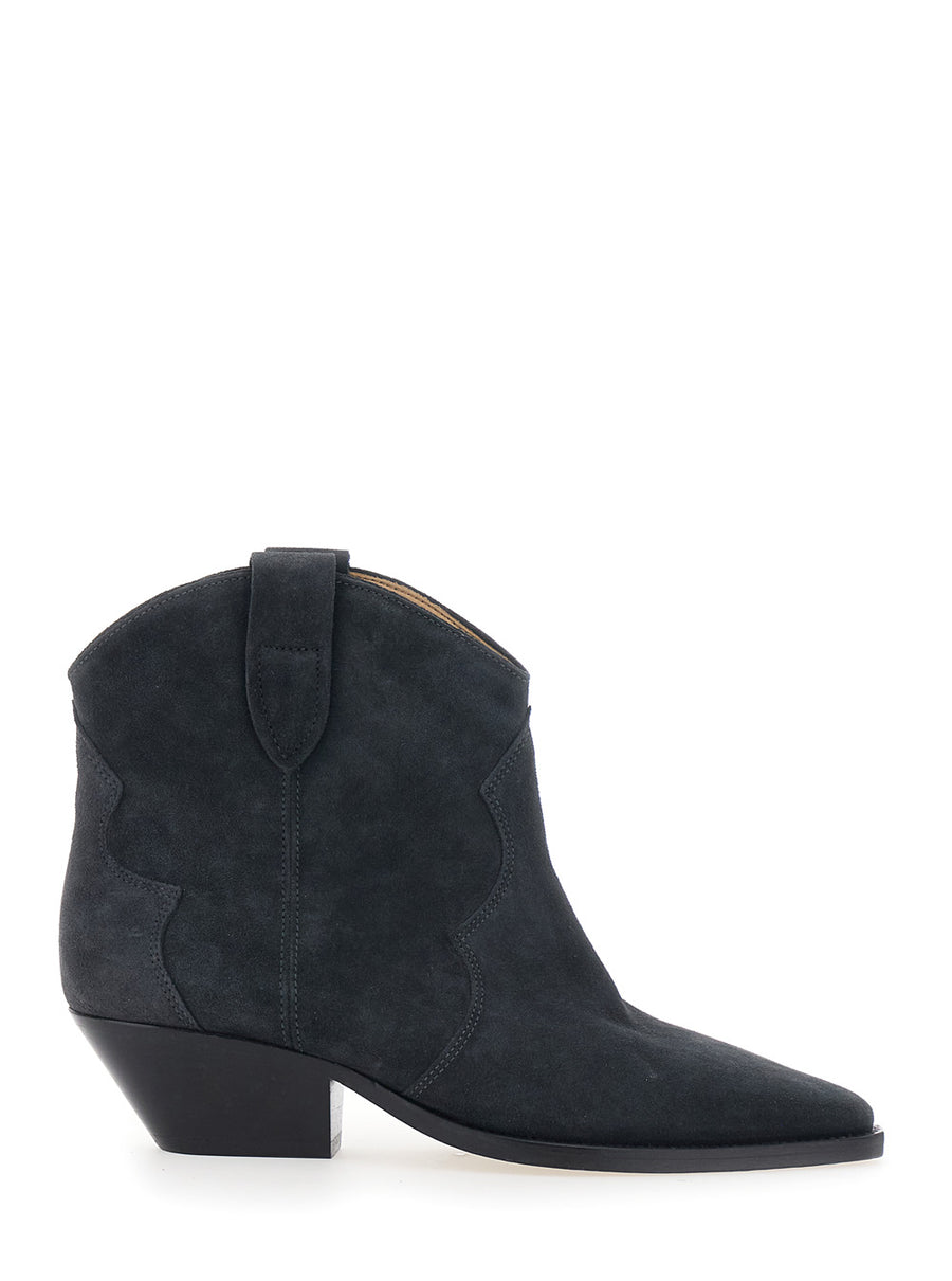 Ankle Boots Dewina Black Suede