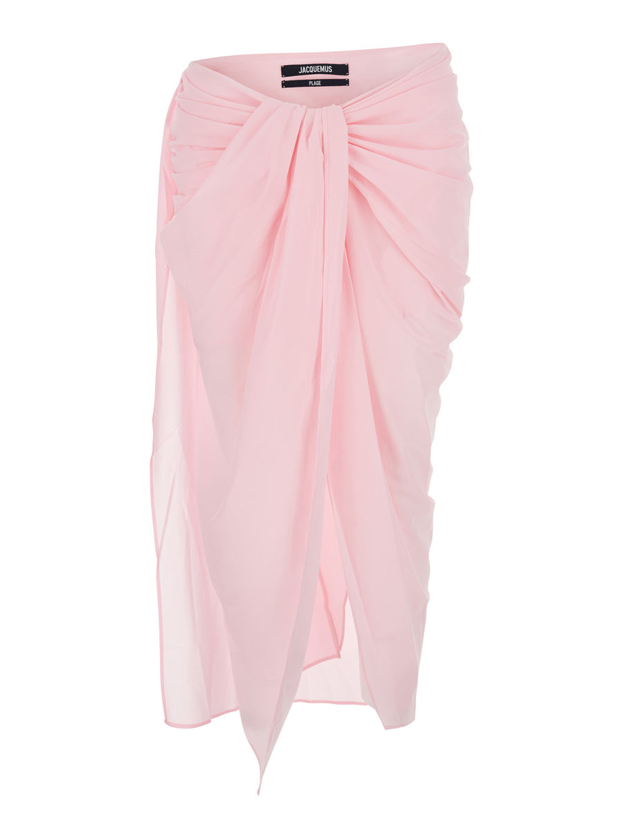 Skirt Pink Tech Fabric Polyester