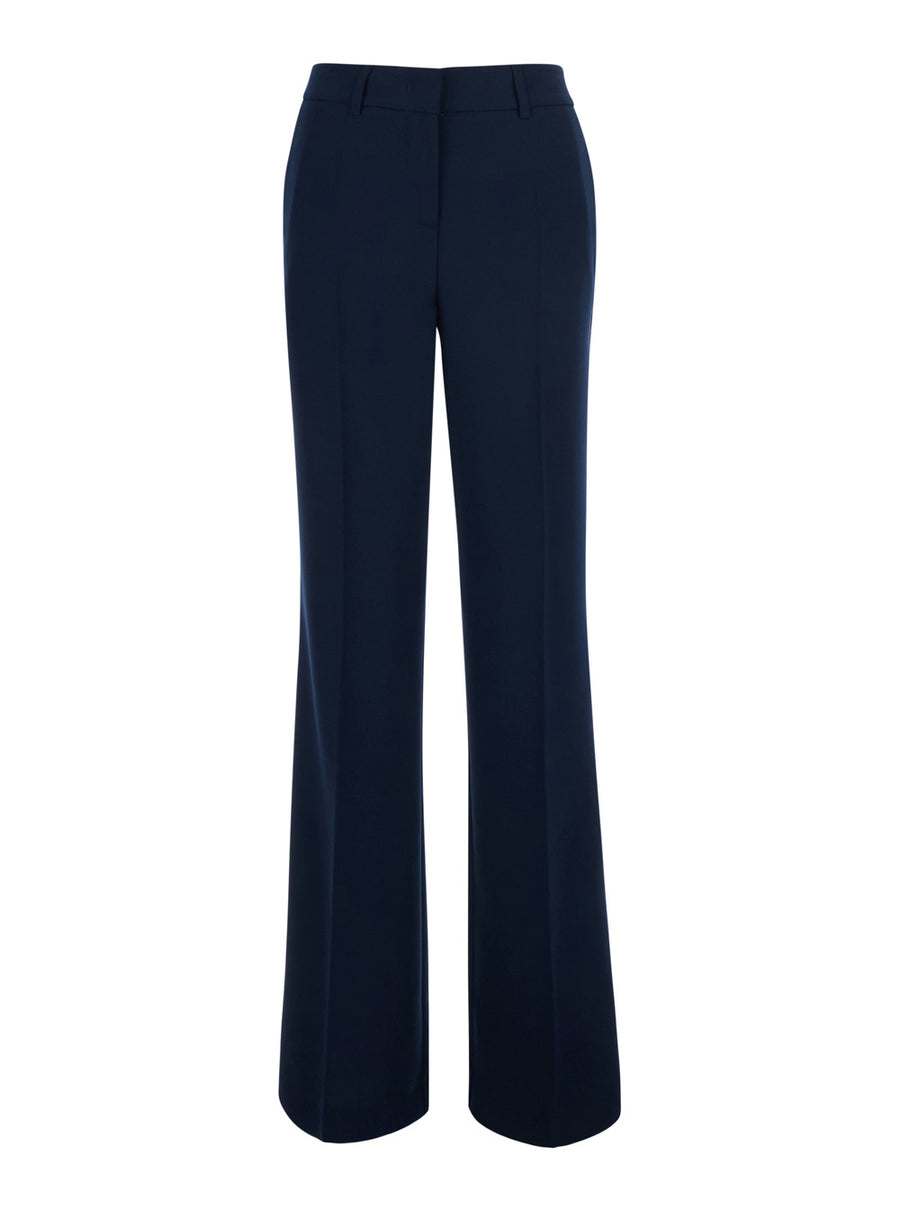 Straight Trousers Blue