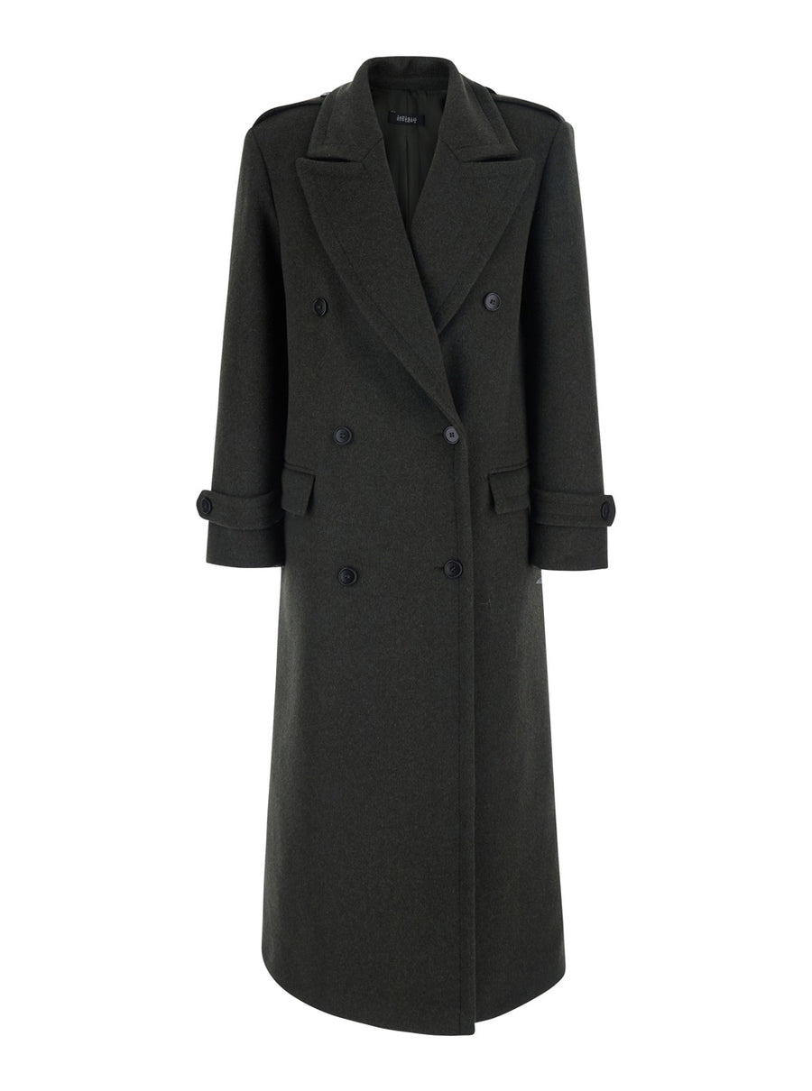 Coat Long Green