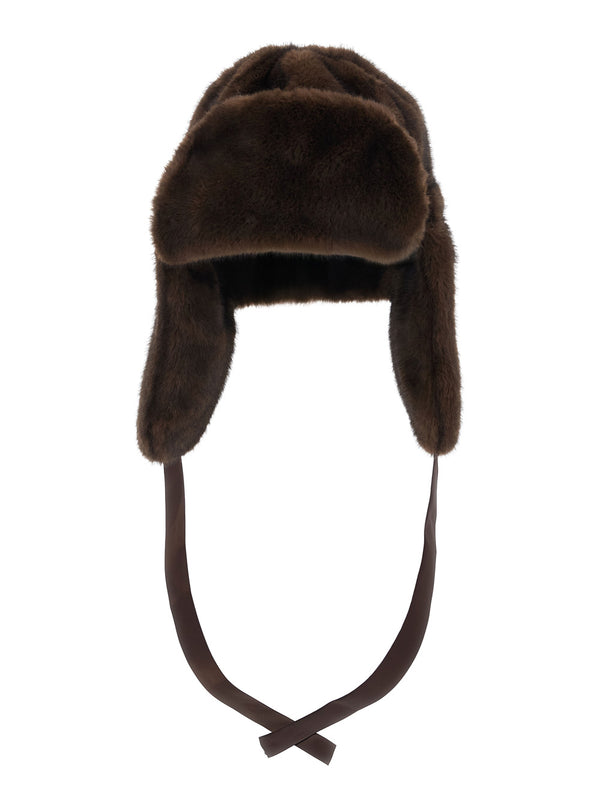 Hat Brown Fur