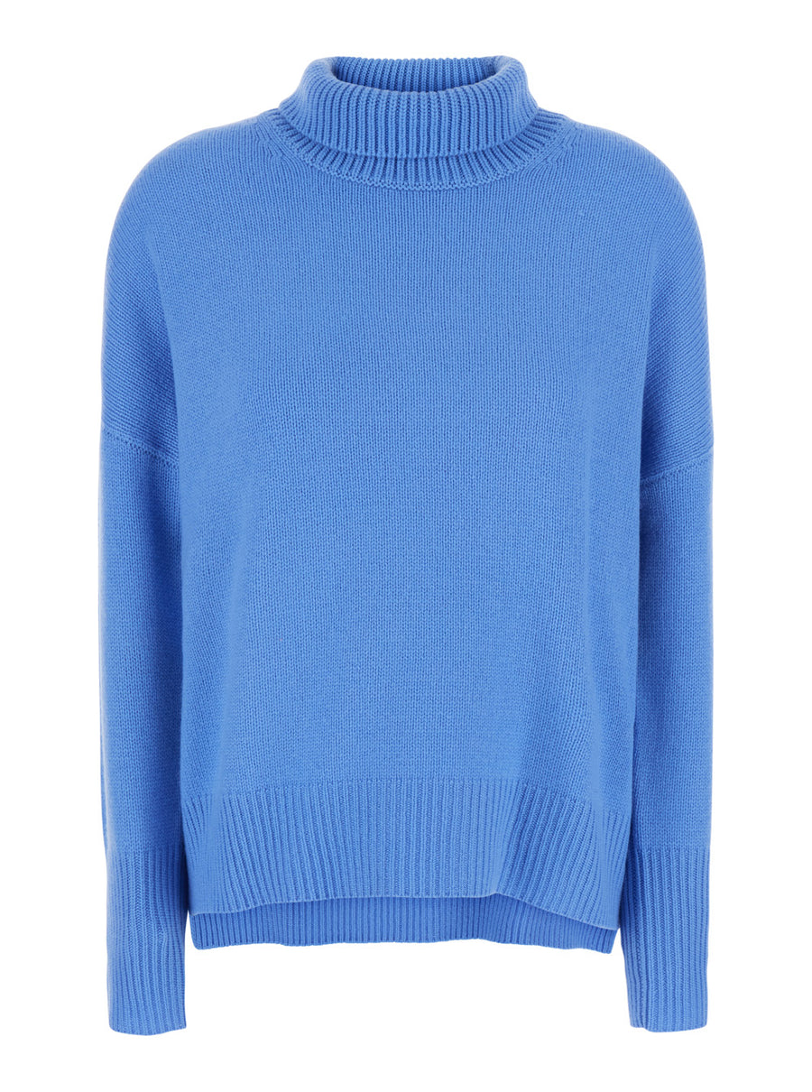 Sweater Heidi Light Blue Cashmere Tops