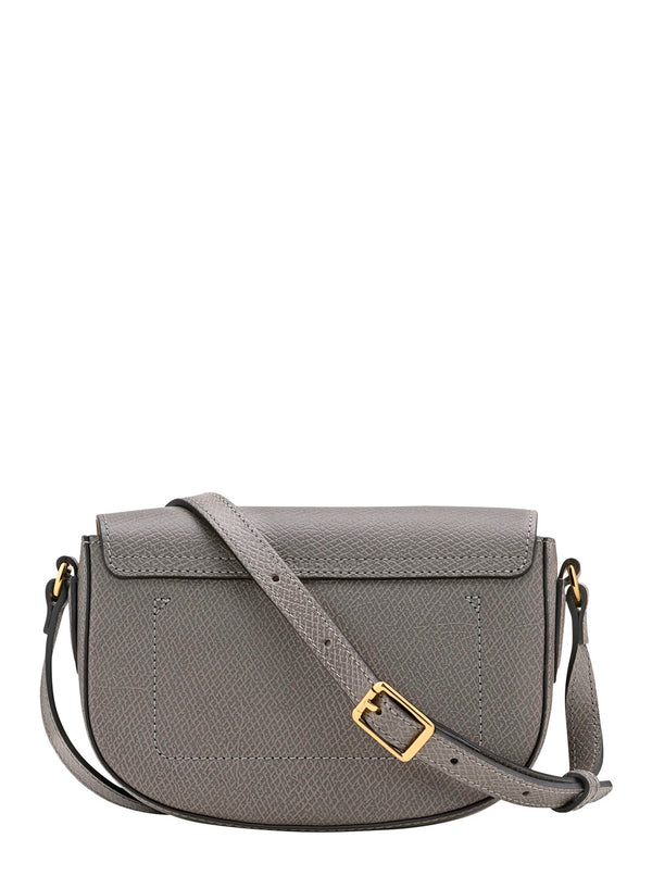 Crossbody Bag Epure Grey Leather Calfskin Shoulder