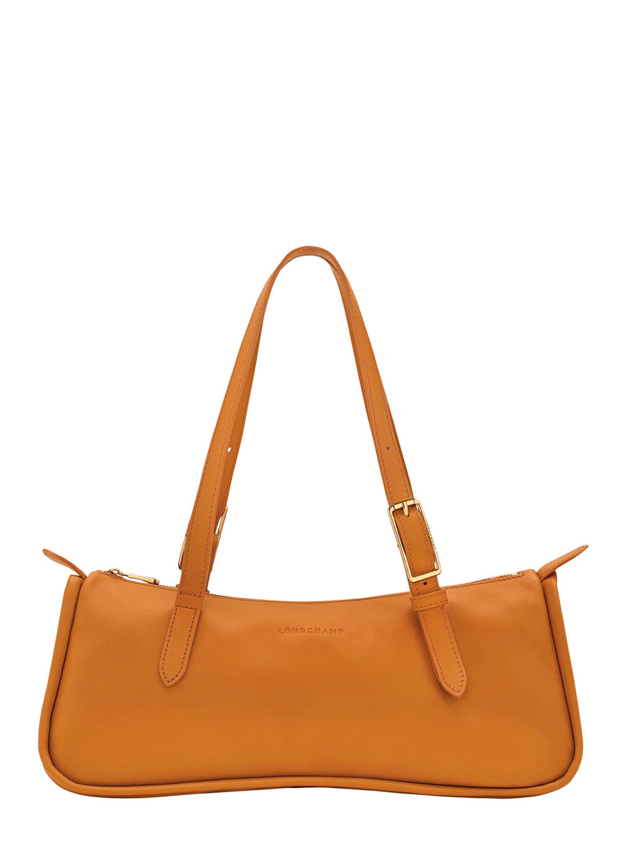 Shoulder Bag Le Roseau Beige Leather Calf