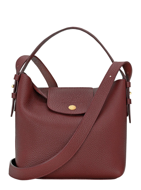 Shoulder Bag Bordeaux Leather Calf