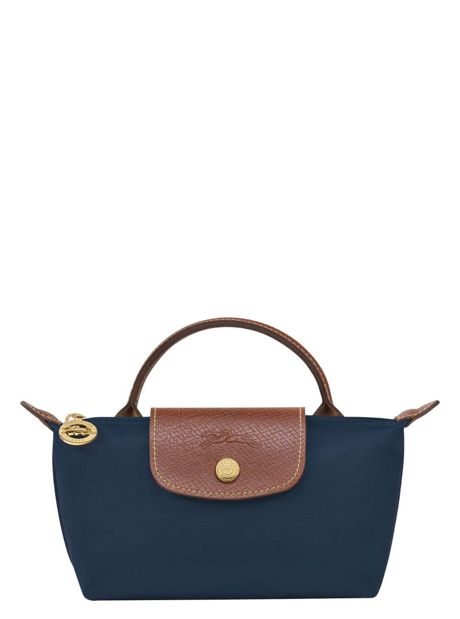 Mini Bag Le Pliage Original Blue Canvas Polyamide Handbags