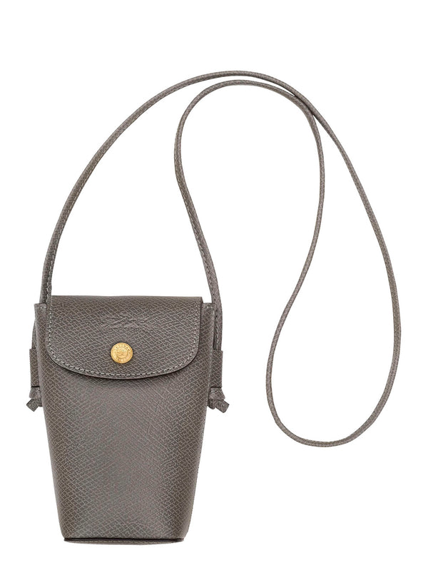 Mini Bag Epure Grey Leather Calf