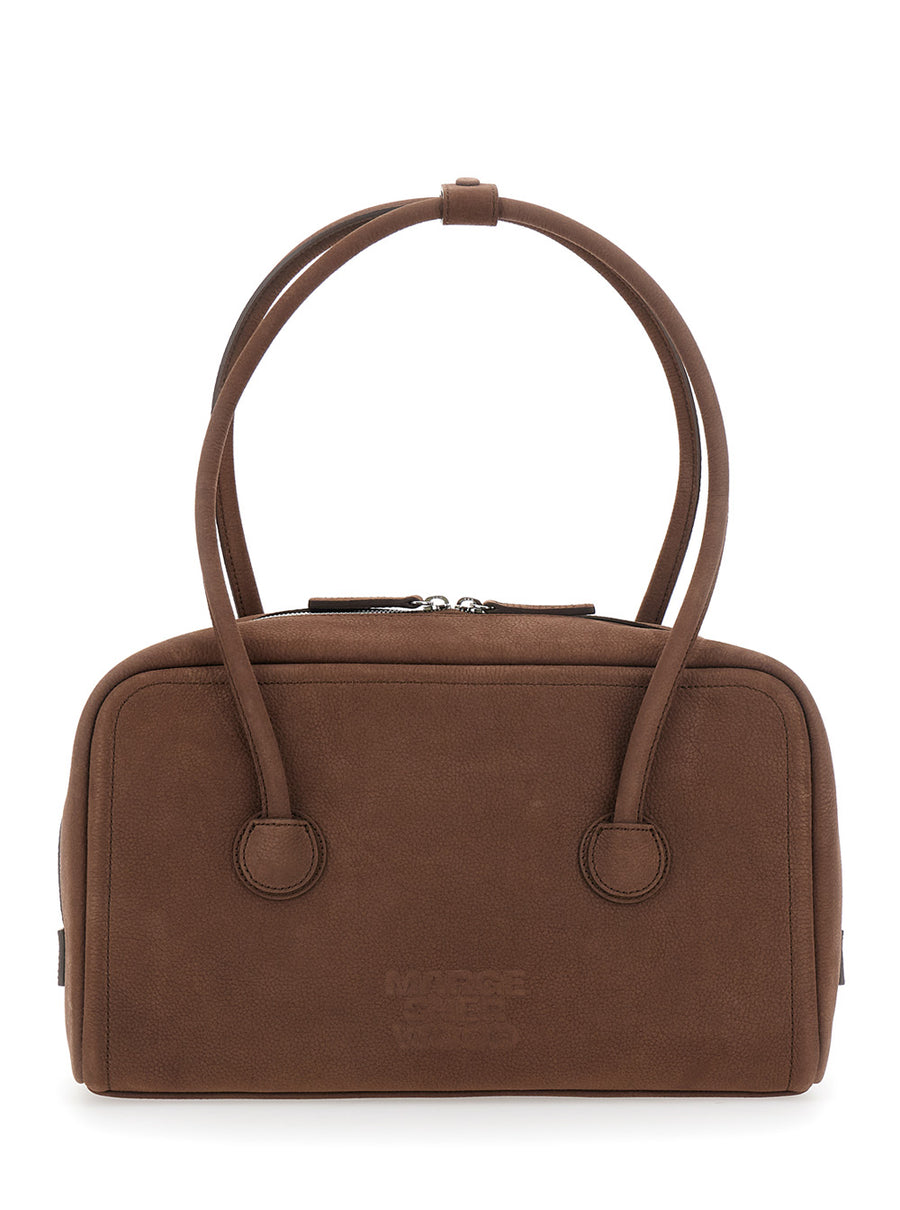 Shoulder Bag, Brown Leather Cow Bags