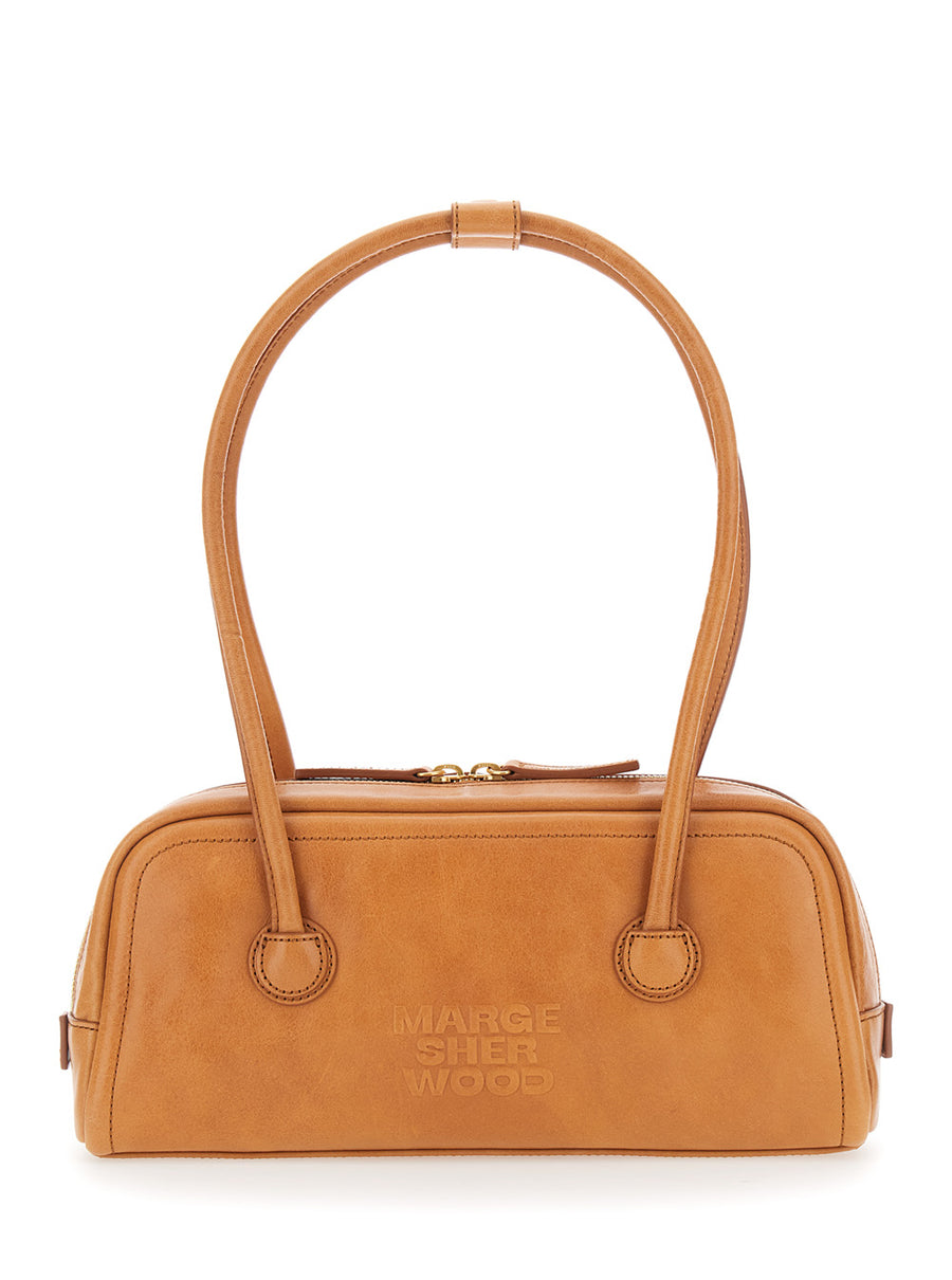 Shoulder Bag Soft Boston Ew Brown Leather Cow