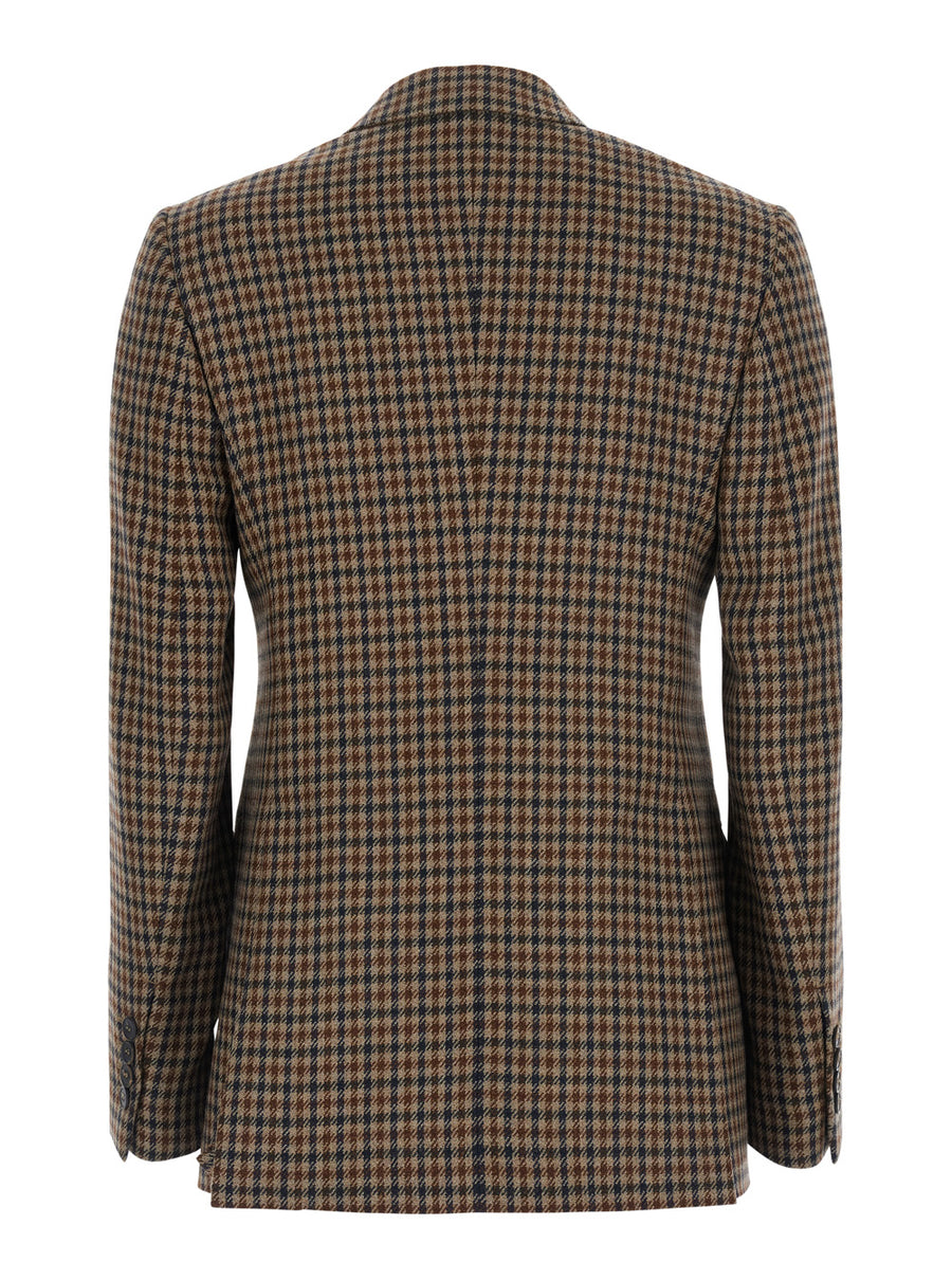 Jacket Mxmdeserto Brown Wool Blazers