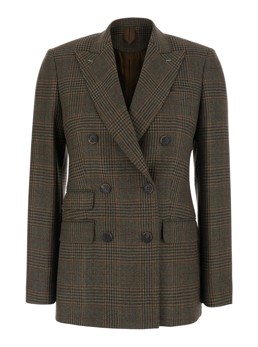 Jacket Mxmdeserto Brown Wool Blazers