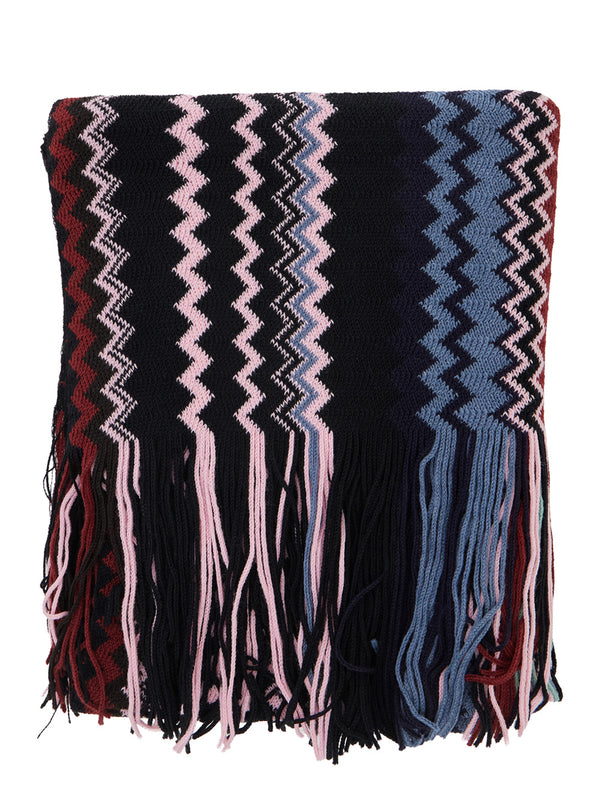 Scarf Multicolour Tech Fabric Acrylic