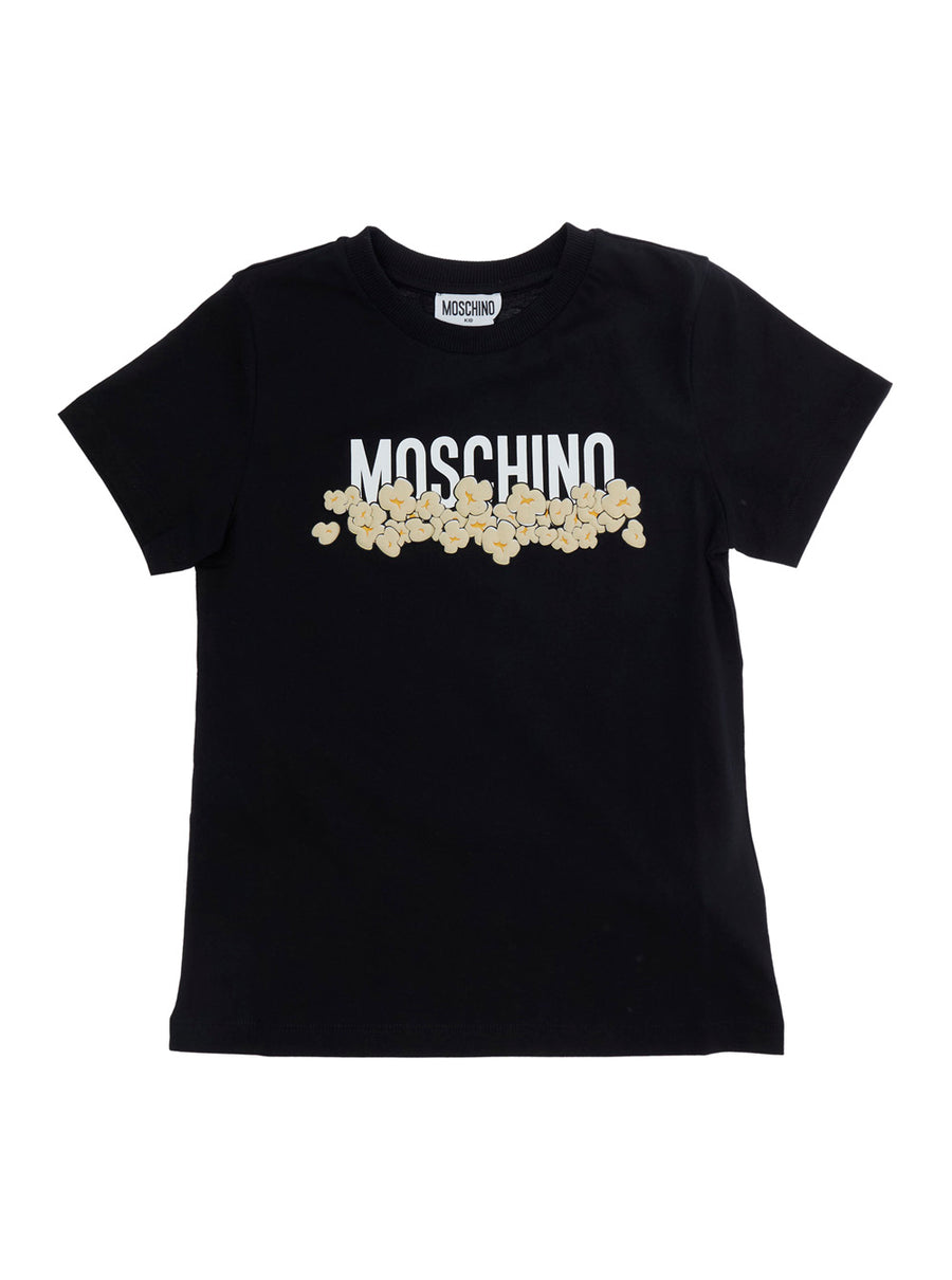 Boys T-Shirt Black Cotton T-shirts