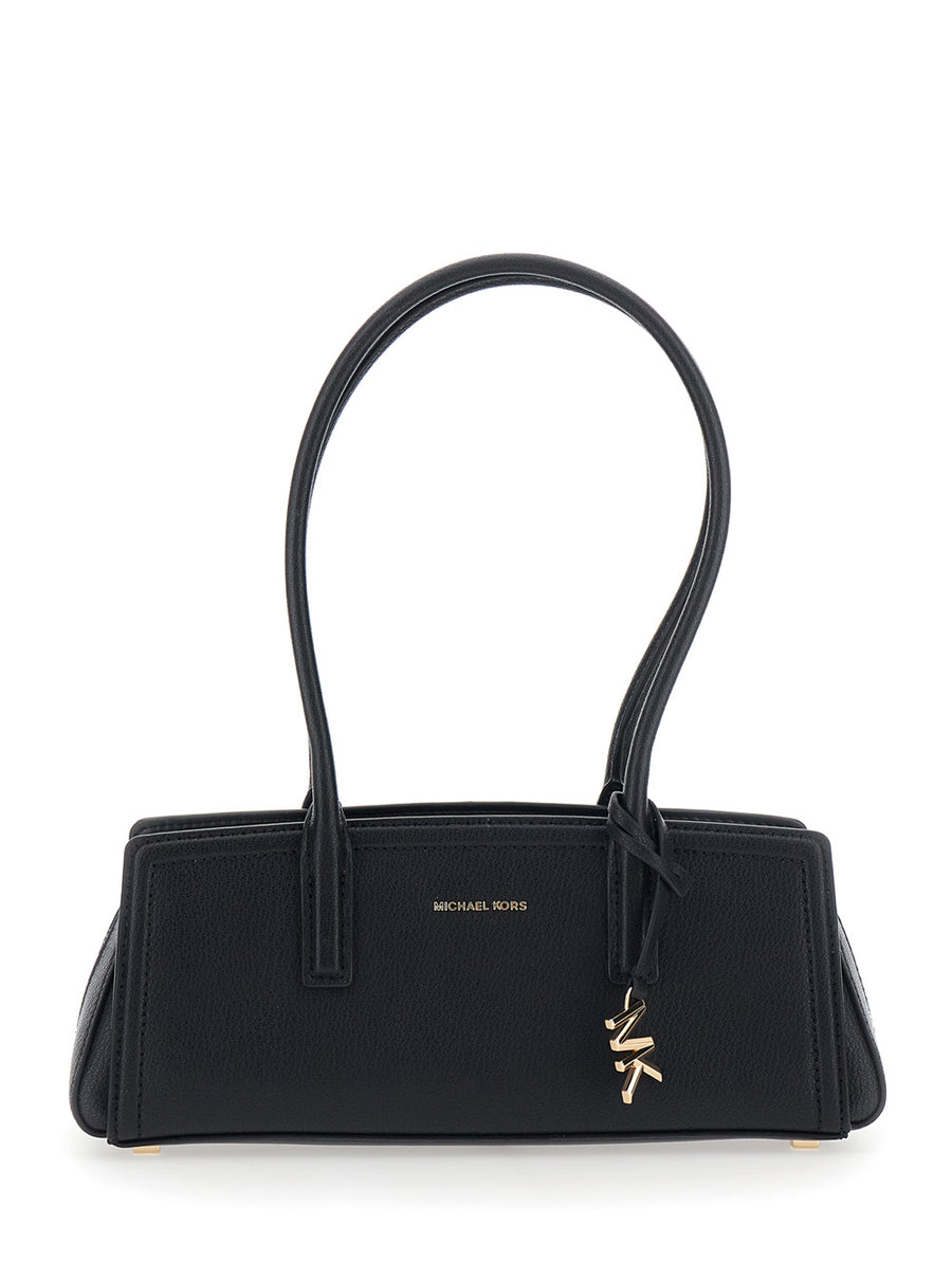 Shoulder Bag Laila Black Leather Cow