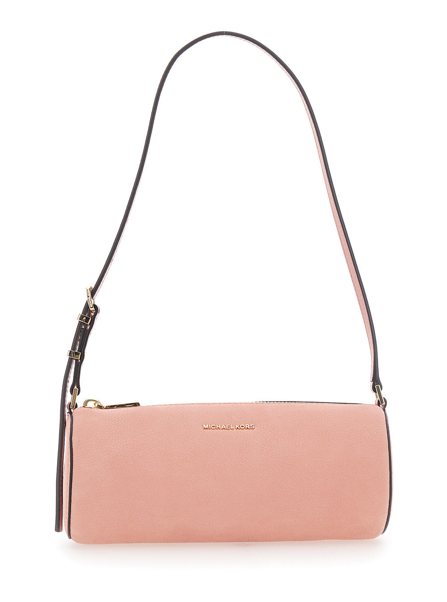 Shoulder Bag Izzy Pink Leather Cow