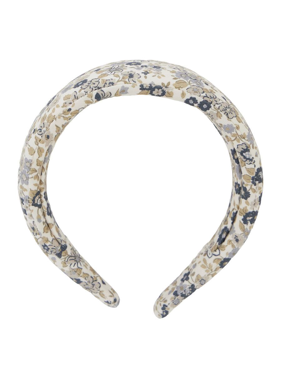 Floral Headband With Multicolour Cotton Flowers Organic Hair Accessories