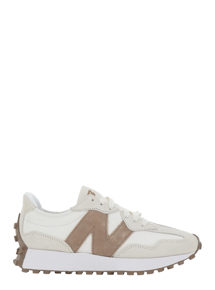 Sneakers 327 Beige Tech Fabric Trainers
