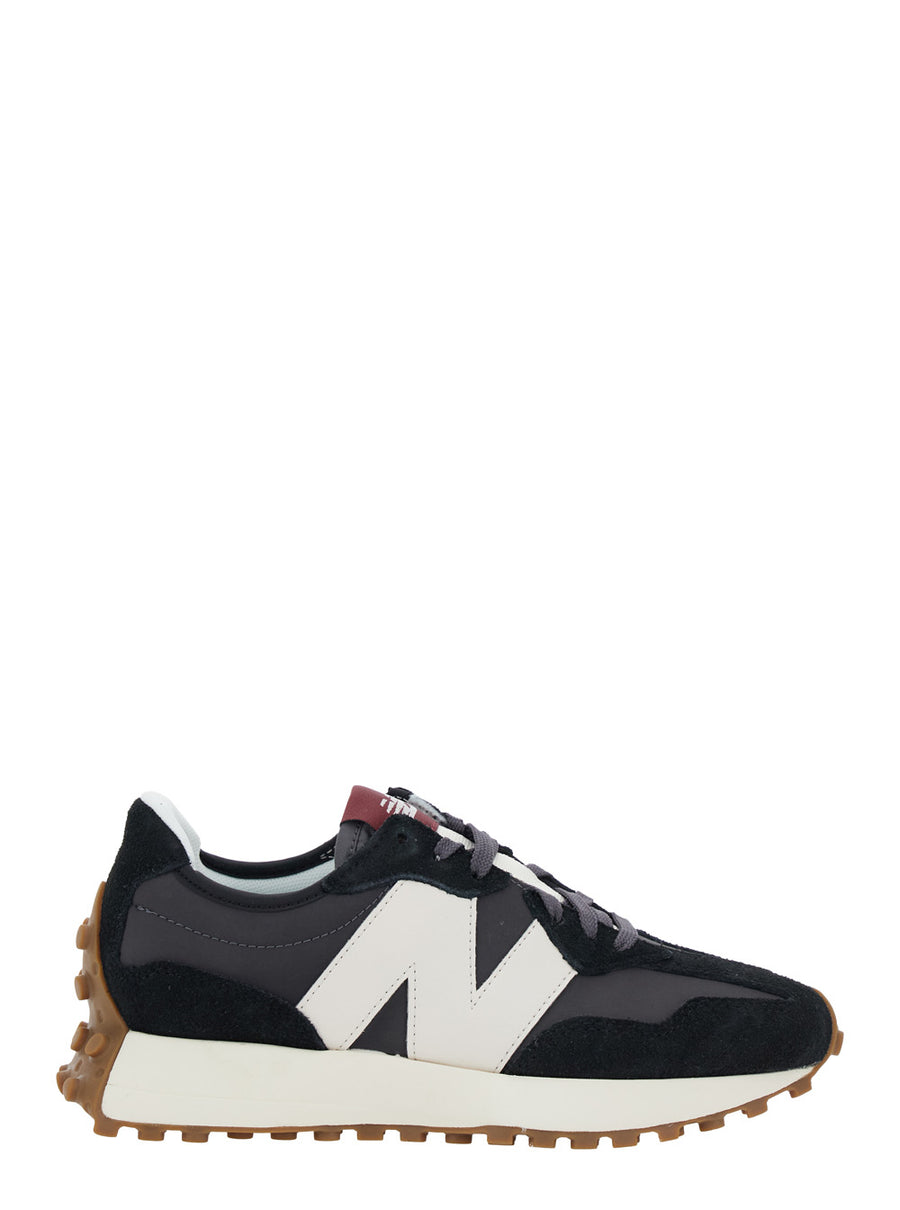 Low-Top Sneakers Black Suede Trainers