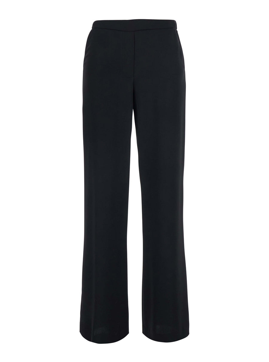 Trousers Black Fabric