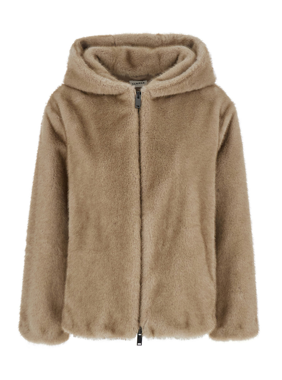 Jacket Beige Fabric Coat