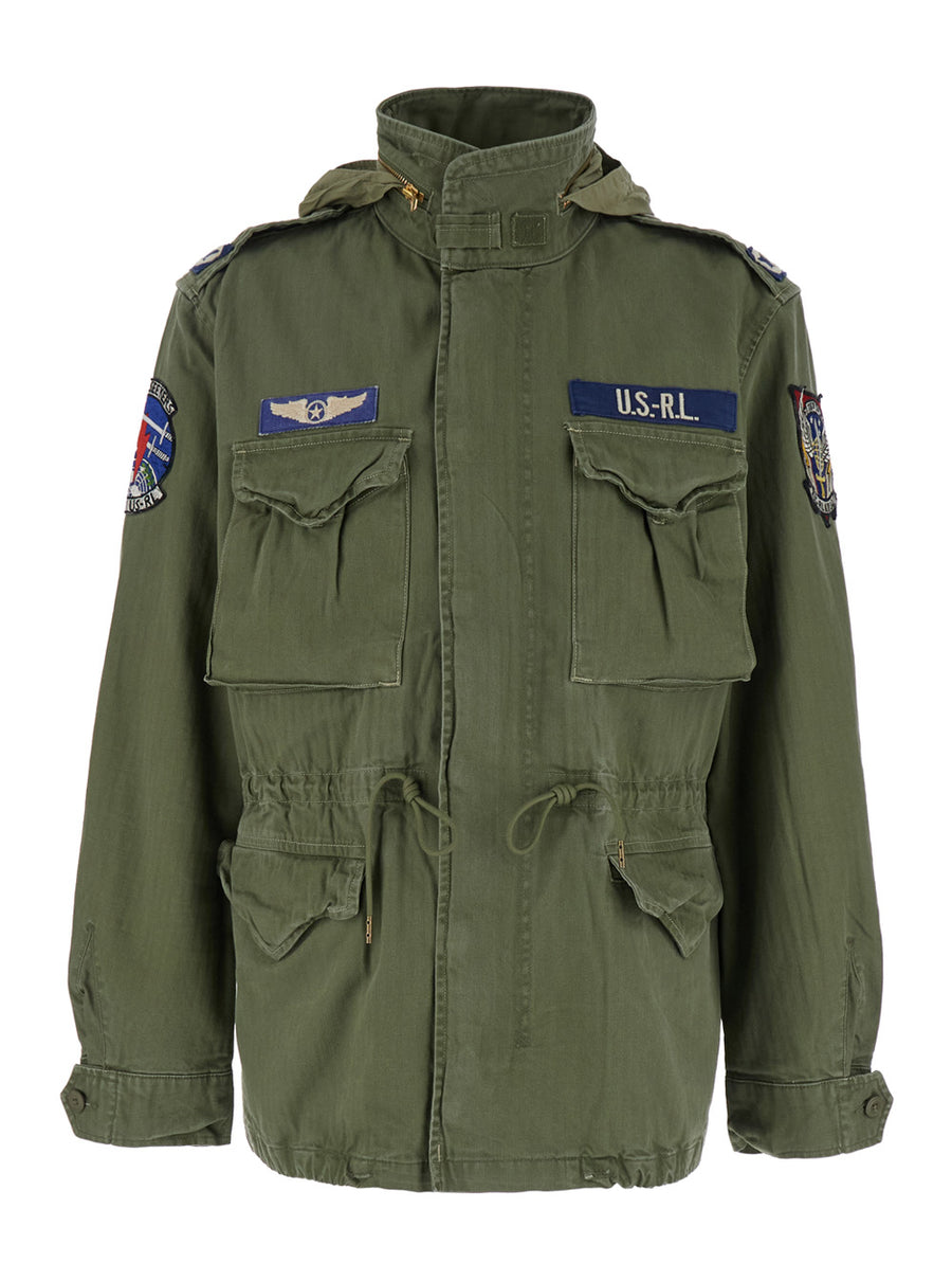 Jacket Green Cotton Coat