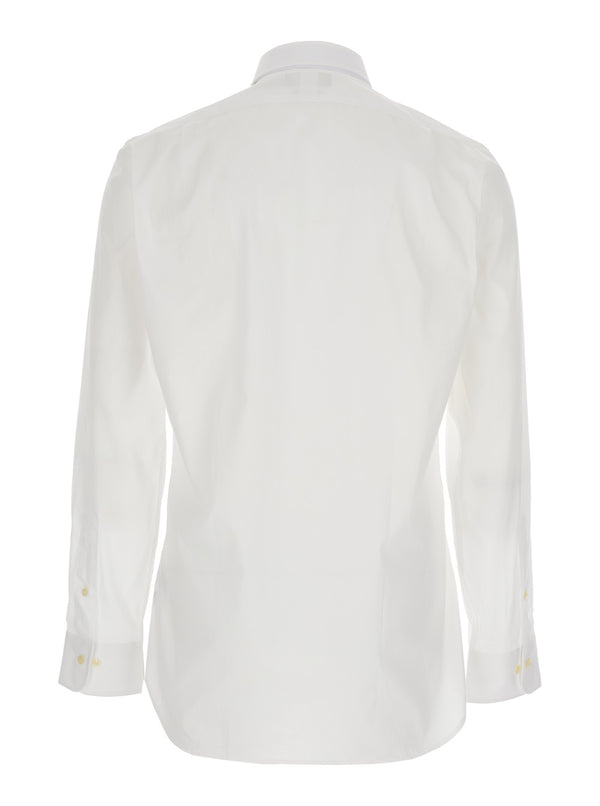 Shirt Slim Fit White Cotton