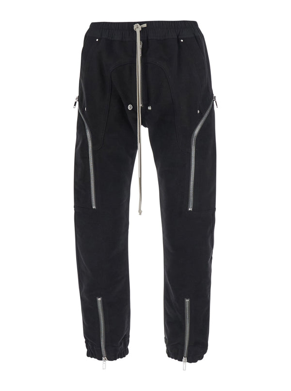 Cargo Pants Heizer Black Trousers