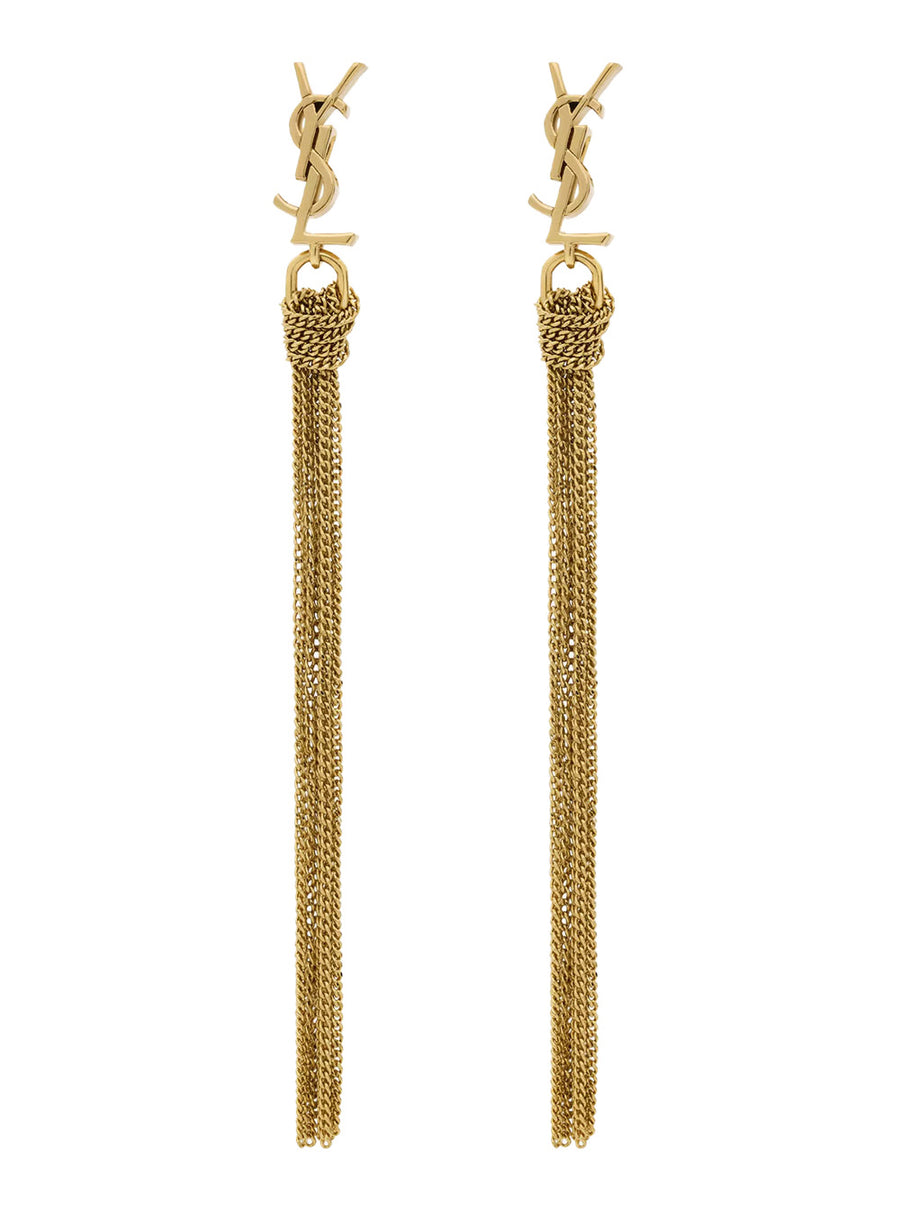 Earrings Cassandre Brass Metallic