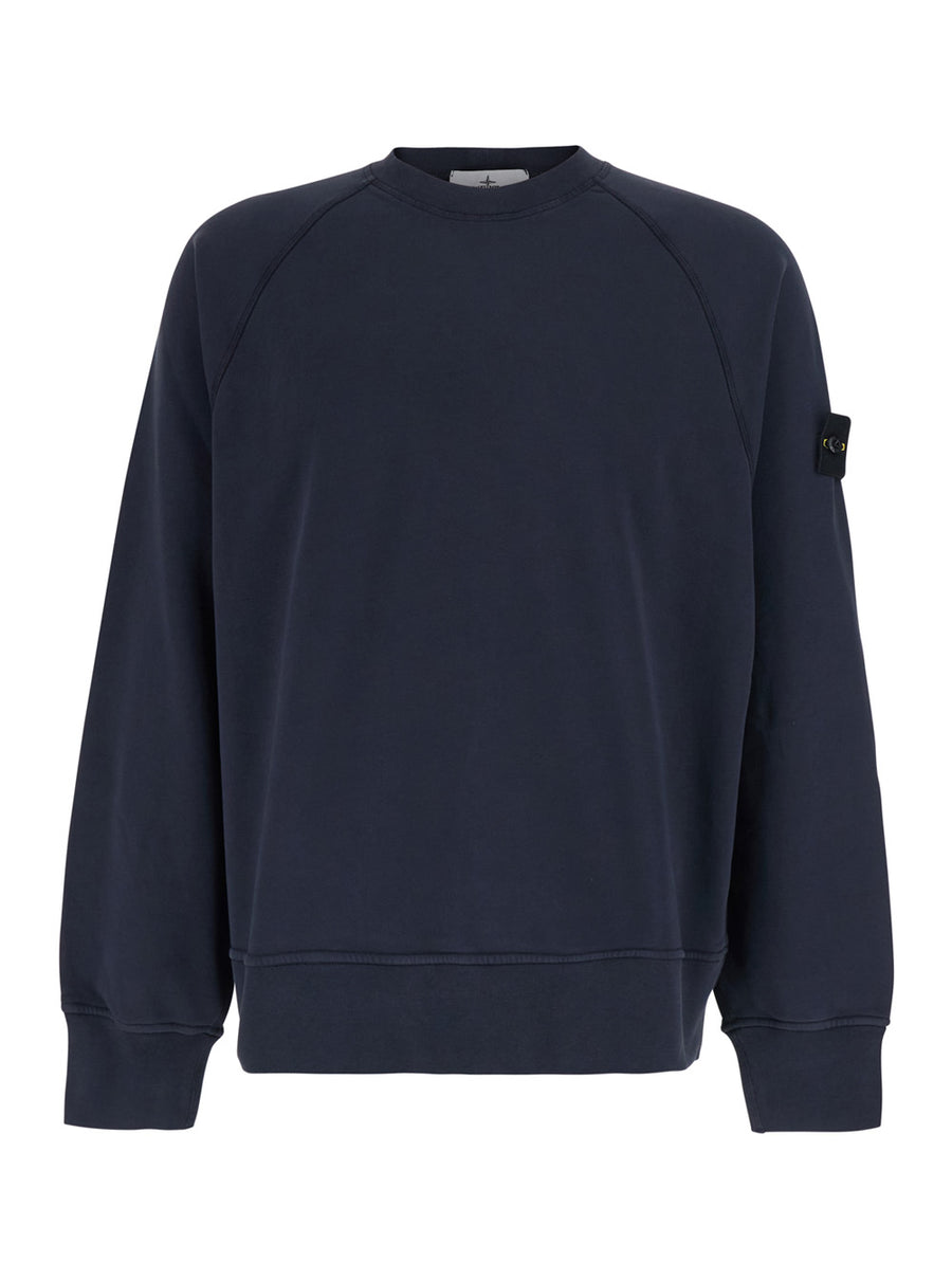Crewneck Sweatshirt Blue Sweatshirts