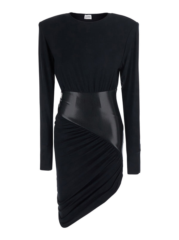 Mini Dress Ursula Black Viscose