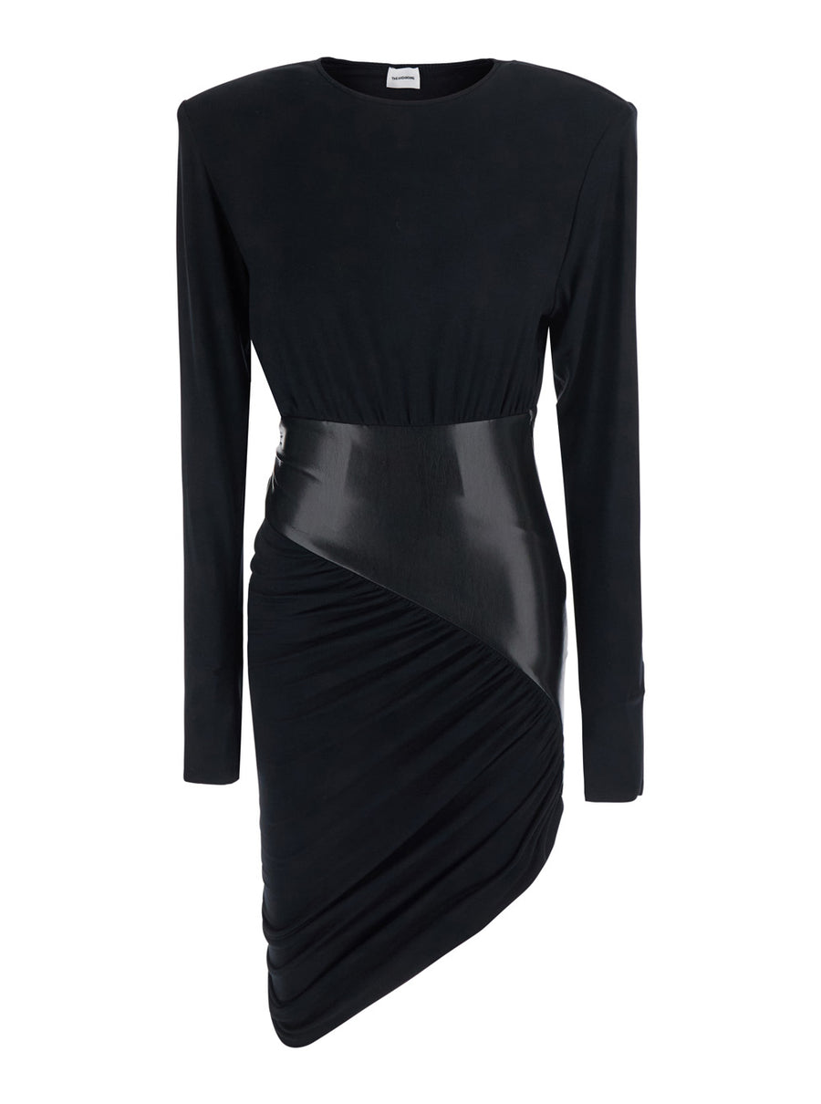 Mini Dress Ursula Black Viscose