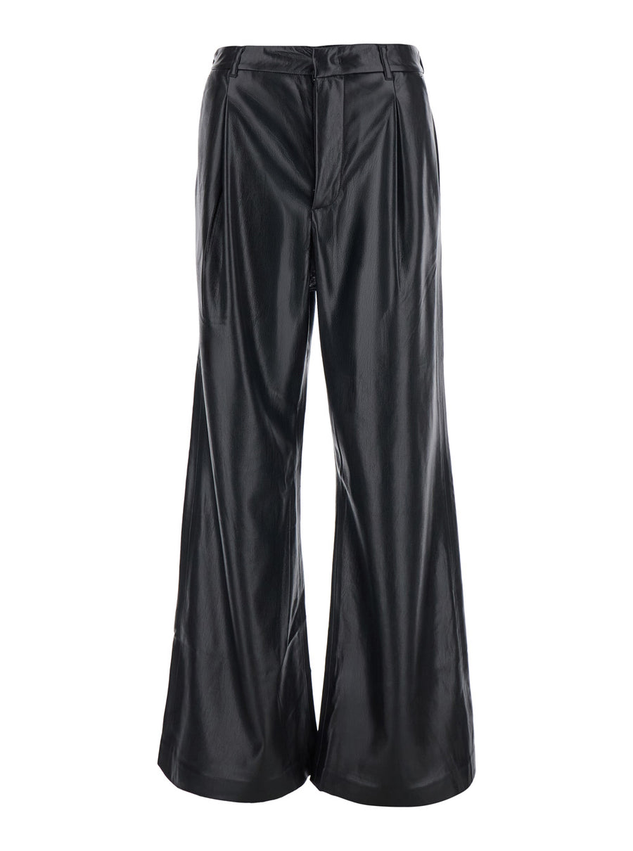 Trousers Sasha Boyfriend Black Polyester