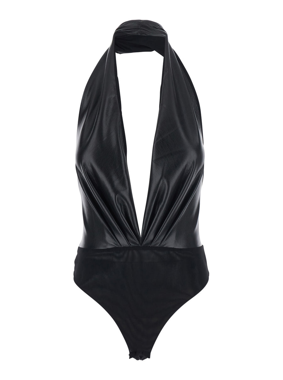 Bodysuit Sendaya Black Polyester Tops