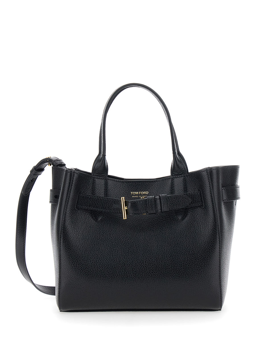 Handbag Audrey Piccola Black Leather Calf Handbags