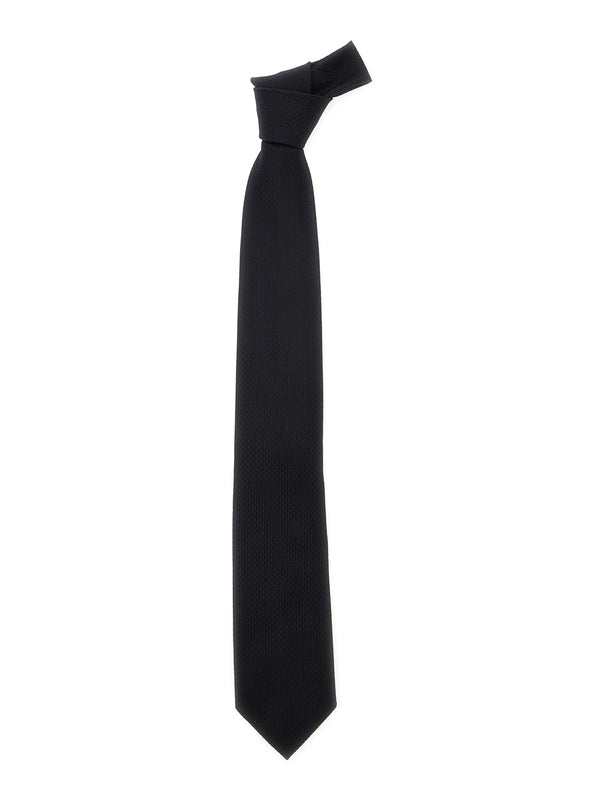 Tie Black Silk Ties & Bow